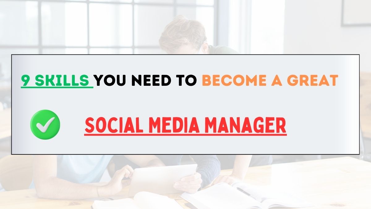 social media manager